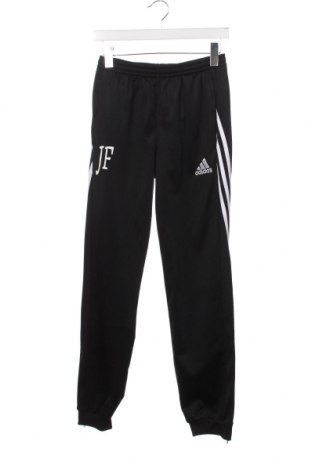 Pantaloni de trening, pentru copii Adidas, Mărime 13-14y/ 164-168 cm, Culoare Negru, Preț 64,15 Lei