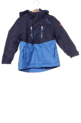 Kinderjacke Trollkids, Größe 3-4y/ 104-110 cm, Farbe Blau, Preis 53,20 €