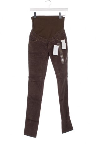 Pantaloni raiați pentru gravide Colline, Mărime XS, Culoare Verde, Preț 38,13 Lei