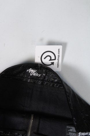 Δερμάτινη φούστα, Μέγεθος XS, Χρώμα Μαύρο, Τιμή 1,79 €