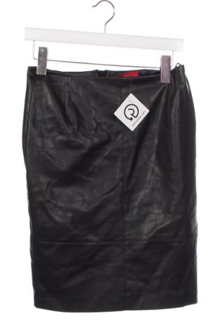 Δερμάτινη φούστα S.Oliver, Μέγεθος XS, Χρώμα Μαύρο, Τιμή 2,69 €