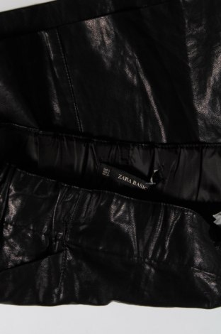 Δερμάτινη φούστα Zara, Μέγεθος L, Χρώμα Μαύρο, Τιμή 1,86 €