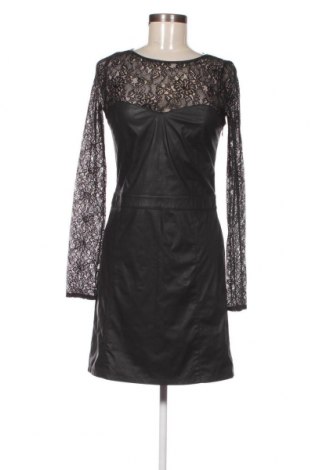 Кожена рокля Patrizia Pepe, Размер L, Цвят Черен, Цена 74,97 лв.