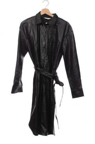 Кожена рокля Tom Tailor, Размер M, Цвят Черен, Цена 102,00 лв.