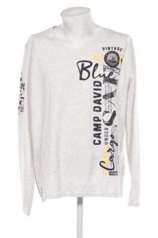 Ανδρική μπλούζα Camp David, Μέγεθος XXL, Χρώμα Γκρί, Τιμή 52,58 €