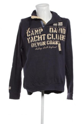 Ανδρική μπλούζα Camp David, Μέγεθος M, Χρώμα Μπλέ, Τιμή 52,58 €