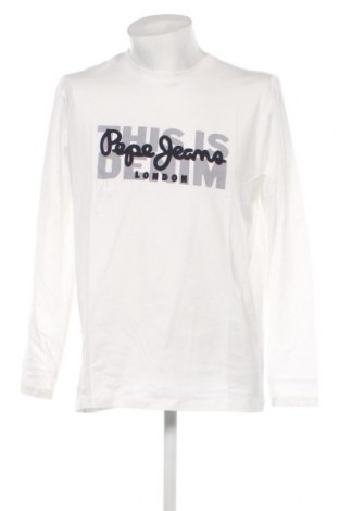 Ανδρική μπλούζα Pepe Jeans, Μέγεθος XL, Χρώμα Λευκό, Τιμή 52,58 €