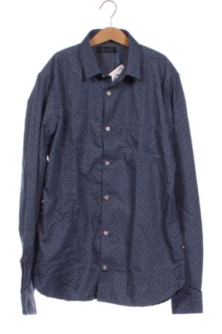 Ανδρικό πουκάμισο, Μέγεθος S, Χρώμα Μπλέ, Τιμή 3,32 €