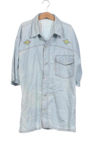 Ανδρικό πουκάμισο, Μέγεθος S, Χρώμα Μπλέ, Τιμή 2,97 €