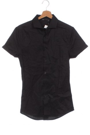 Ανδρικό πουκάμισο ASOS, Μέγεθος XXS, Χρώμα Μαύρο, Τιμή 7,42 €