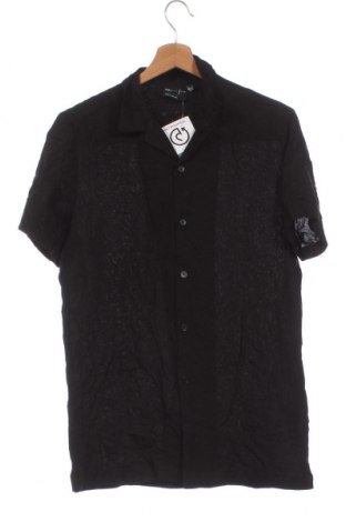 Ανδρικό πουκάμισο ASOS, Μέγεθος XS, Χρώμα Μαύρο, Τιμή 5,57 €