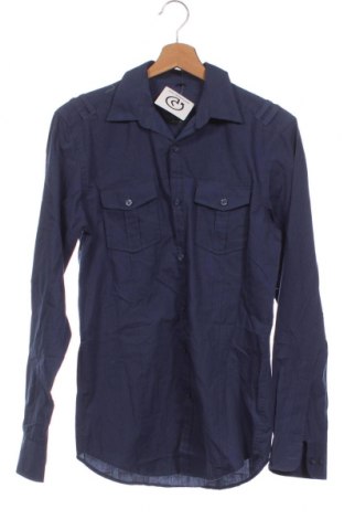Мъжка риза Angelo Litrico, Размер XS, Цвят Син, Цена 27,55 лв.