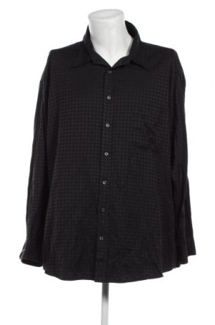 Мъжка риза Angelo Litrico, Размер 4XL, Цвят Черен, Цена 20,30 лв.