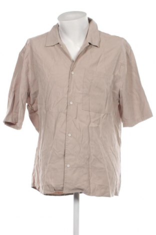 Мъжка риза Bershka, Размер XL, Цвят Кафяв, Цена 46,00 лв.