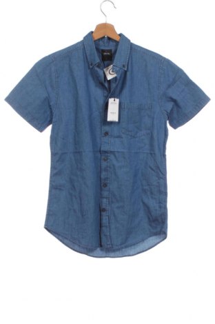 Ανδρικό πουκάμισο Burton of London, Μέγεθος S, Χρώμα Μπλέ, Τιμή 37,11 €