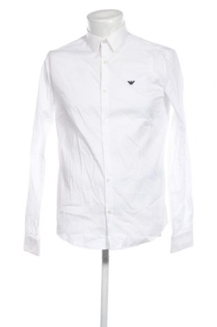Мъжка риза Emporio Armani, Размер L, Цвят Бял, Цена 258,00 лв.
