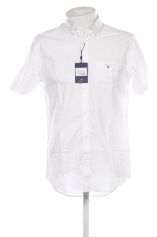 Мъжка риза Gant, Размер M, Цвят Бял, Цена 136,00 лв.