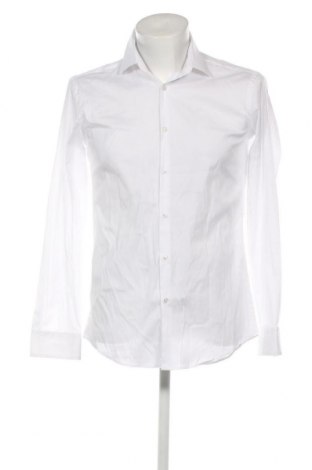 Ανδρικό πουκάμισο Hugo Boss, Μέγεθος M, Χρώμα Λευκό, Τιμή 102,58 €