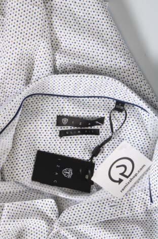 Ανδρικό πουκάμισο Izac, Μέγεθος S, Χρώμα Λευκό, Τιμή 60,31 €