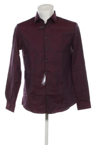 Herrenhemd Jake*s, Größe M, Farbe Rot, Preis 37,11 €