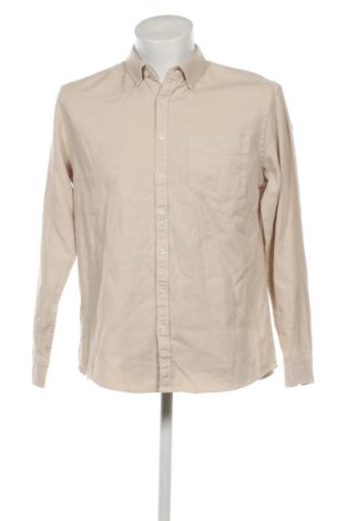 Ανδρικό πουκάμισο Jake*s, Μέγεθος L, Χρώμα  Μπέζ, Τιμή 17,44 €