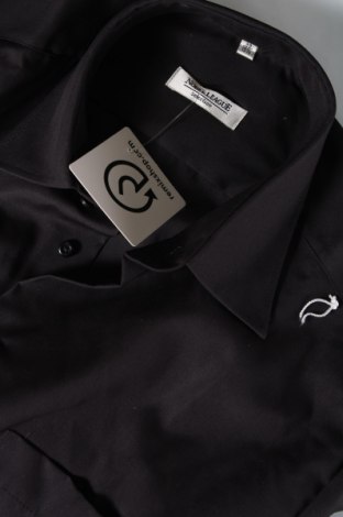 Ανδρικό πουκάμισο Nobel League, Μέγεθος M, Χρώμα Μαύρο, Τιμή 23,71 €