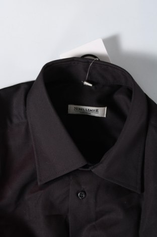 Ανδρικό πουκάμισο Nobel League, Μέγεθος M, Χρώμα Μαύρο, Τιμή 8,54 €