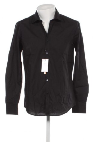 Ανδρικό πουκάμισο Oviesse, Μέγεθος L, Χρώμα Μαύρο, Τιμή 23,71 €