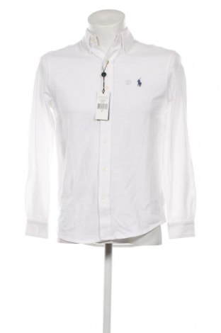Męska koszula Polo By Ralph Lauren, Rozmiar S, Kolor Biały, Cena 546,42 zł