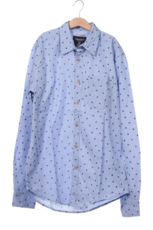 Ανδρικό πουκάμισο Springfield, Μέγεθος S, Χρώμα Μπλέ, Τιμή 4,91 €