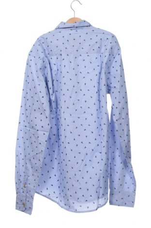 Ανδρικό πουκάμισο Springfield, Μέγεθος S, Χρώμα Μπλέ, Τιμή 35,05 €