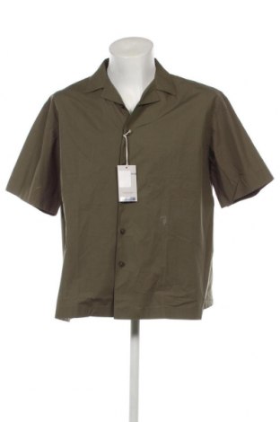 Herrenhemd Trussardi, Größe L, Farbe Grün, Preis 70,10 €