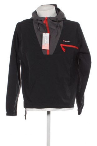 Herren Sport Shirt Berghaus, Größe S, Farbe Schwarz, Preis 37,11 €