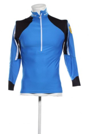 Herren Sport Shirt Loffler, Größe M, Farbe Blau, Preis 18,51 €