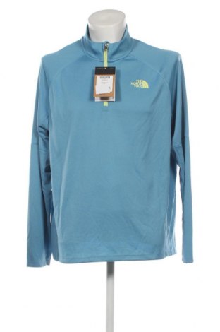 Bluză trening de bărbați The North Face, Mărime XL, Culoare Albastru, Preț 392,86 Lei