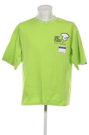 Мъжка тениска AAPE by A Bathing Ape, Размер M, Цвят Зелен, Цена 68,00 лв.