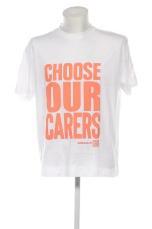 Herren T-Shirt ASOS, Größe M, Farbe Weiß, Preis 14,95 €