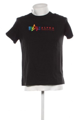 Мъжка тениска Alpha Industries, Размер M, Цвят Черен, Цена 52,00 лв.