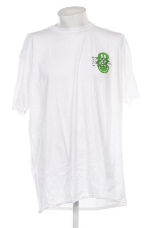 Tricou de bărbați Boohoo, Mărime 4XL, Culoare Alb, Preț 69,08 Lei