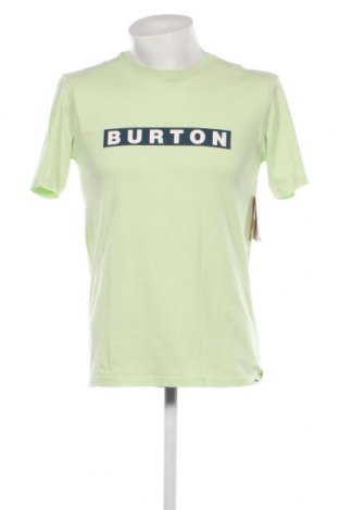 Мъжка тениска Burton, Размер S, Цвят Зелен, Цена 68,00 лв.