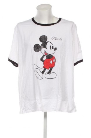 Tricou de bărbați Disney, Mărime 4XL, Culoare Alb, Preț 69,08 Lei