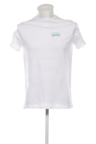 Herren T-Shirt Faux Real, Größe S, Farbe Weiß, Preis 25,26 €