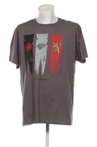 Tricou de bărbați Game of Thrones, Mărime XXL, Culoare Gri, Preț 69,08 Lei