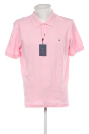 Мъжка тениска Gant, Размер XL, Цвят Розов, Цена 68,00 лв.