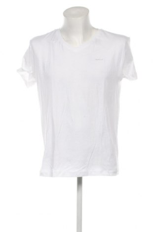 Мъжка тениска Gant, Размер M, Цвят Бял, Цена 68,00 лв.