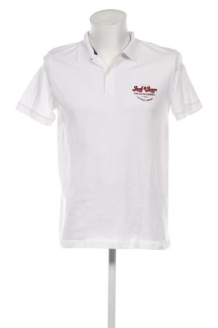 Мъжка тениска Jack & Jones, Размер M, Цвят Бял, Цена 27,00 лв.