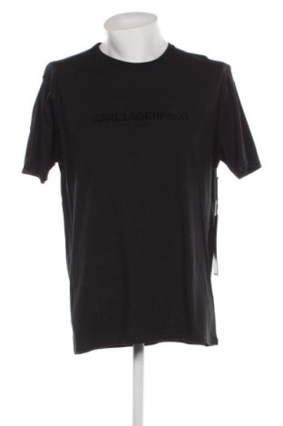 Herren T-Shirt Karl Lagerfeld, Größe XL, Farbe Schwarz, Preis 54,12 €