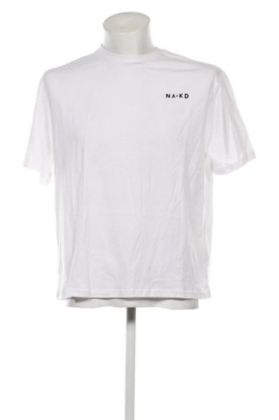 Мъжка тениска NA-KD, Размер XS, Цвят Бял, Цена 29,00 лв.