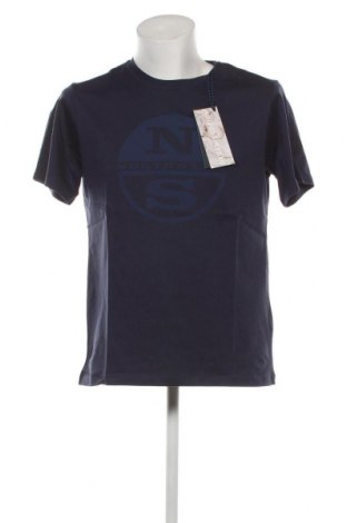Мъжка тениска North Sails, Размер M, Цвят Син, Цена 52,00 лв.