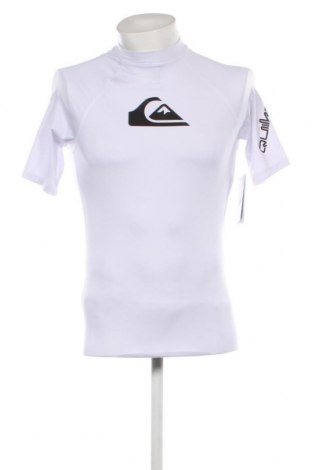 Ανδρικό t-shirt Quiksilver, Μέγεθος S, Χρώμα Λευκό, Τιμή 17,53 €